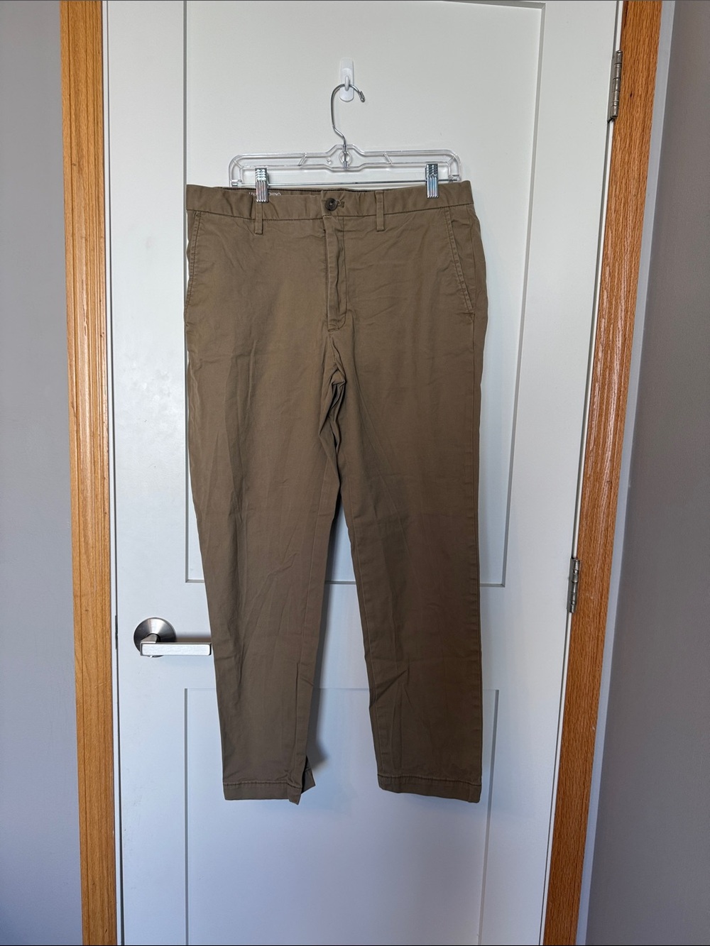 Banana Republic Men's Olive/Tan Chinos- 33 x 30